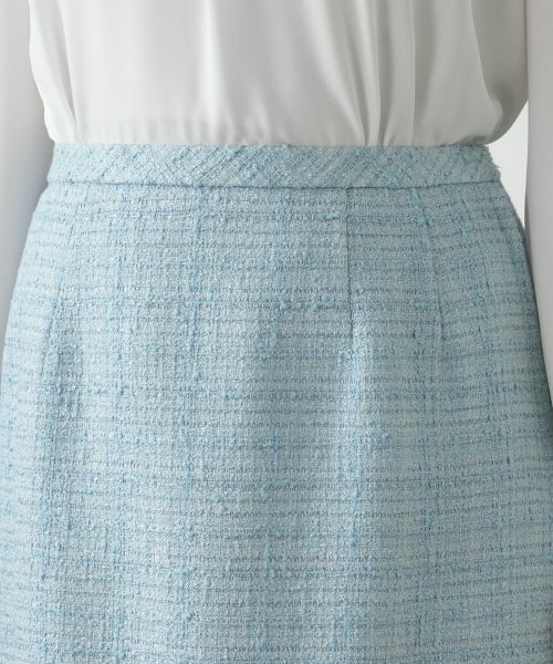 Leilian / レリアン セットアップ | ノーカラーツイード風スーツ【セレモニー】【Leilian WHITE LABEL】 | 詳細21