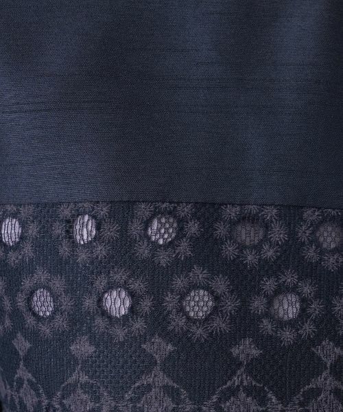 Leilian / レリアン ドレス | 七分袖ワンピース【セレモニー】【Leilian WHITE LABEL】 | 詳細13