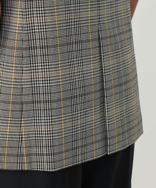 Leilian / レリアン テーラードジャケット | チェックラペルドベスト | 詳細12