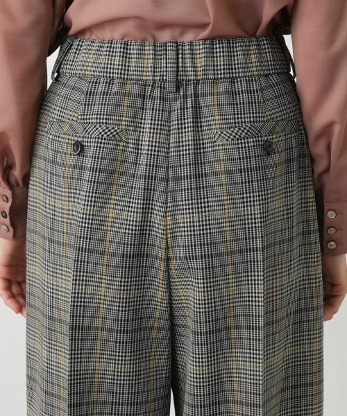 Leilian / レリアン その他パンツ | グレンチェックワイドパンツ | 詳細11