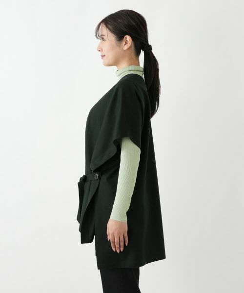 Leilian / レリアン テーラードジャケット | Vネックチュニックベスト | 詳細11