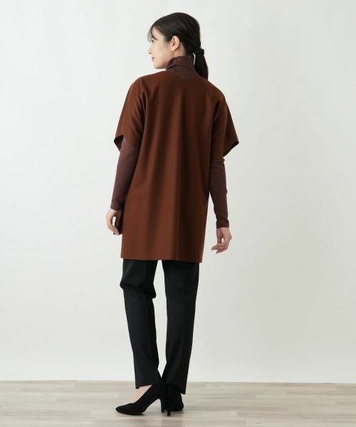 Leilian / レリアン テーラードジャケット | Vネックチュニックベスト | 詳細3