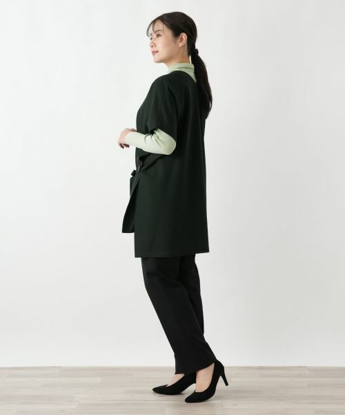 Leilian / レリアン テーラードジャケット | Vネックチュニックベスト | 詳細8