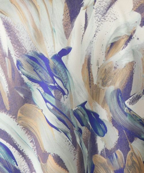 Leilian / レリアン シャツ・ブラウス | プリントクルーネックブラウス | 詳細12