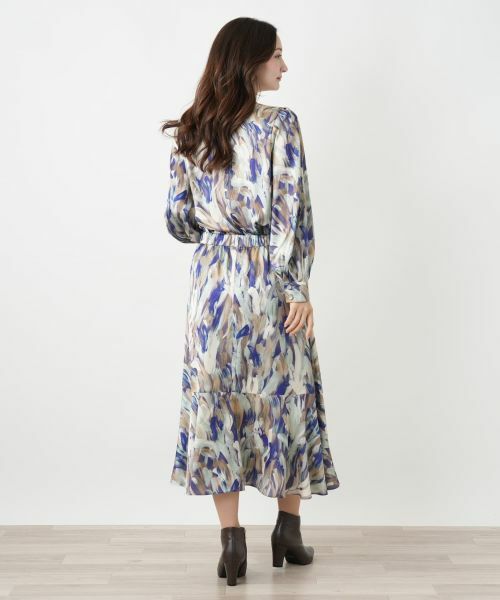 Leilian / レリアン シャツ・ブラウス | プリントクルーネックブラウス | 詳細3