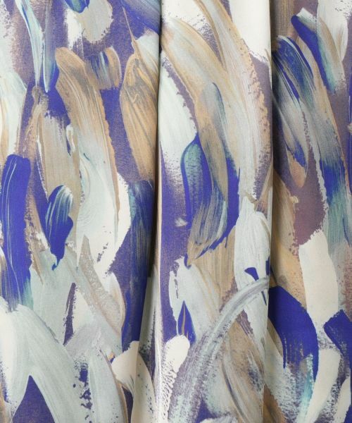 Leilian / レリアン ミニ・ひざ丈スカート | プリントフレアスカート | 詳細10