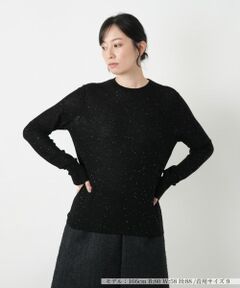 Leilian / レリアン ニット・セーター | スパンコールクルーネックニット