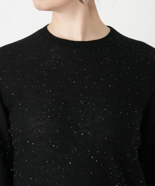 Leilian / レリアン ニット・セーター | スパンコールクルーネックニット | 詳細10