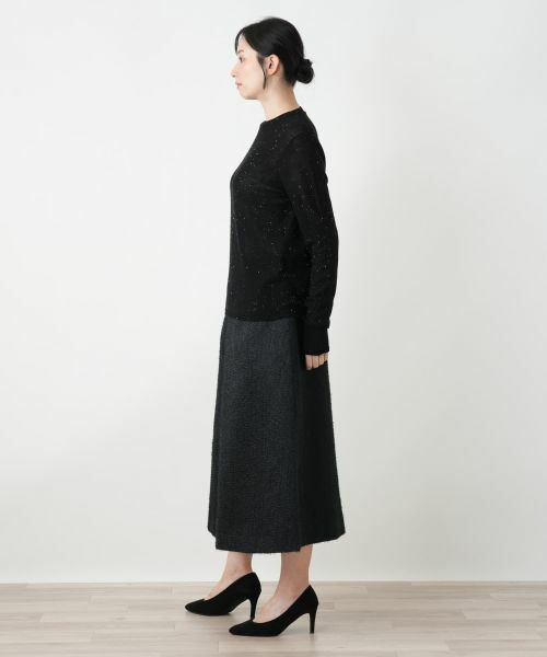 Leilian / レリアン ニット・セーター | スパンコールクルーネックニット | 詳細5