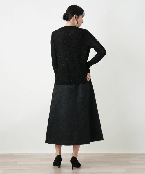 Leilian / レリアン ニット・セーター | スパンコールクルーネックニット | 詳細6