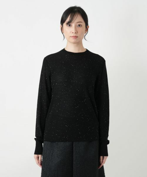 Leilian / レリアン ニット・セーター | スパンコールクルーネックニット | 詳細7