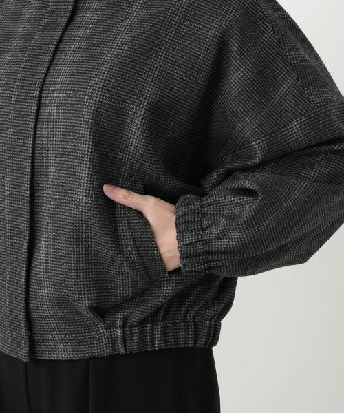 Leilian / レリアン その他アウター | 比翼スタンドカラーブルゾン | 詳細13