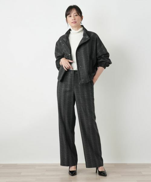 Leilian / レリアン その他アウター | 比翼スタンドカラーブルゾン | 詳細4