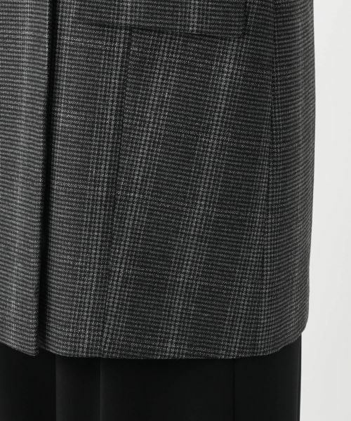 Leilian / レリアン テーラードジャケット | 千鳥格子柄ダブルベスト | 詳細14