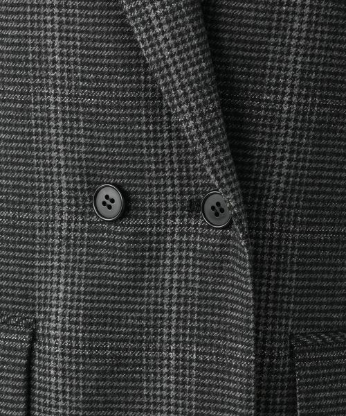 Leilian / レリアン テーラードジャケット | 千鳥格子柄ダブルベスト | 詳細16