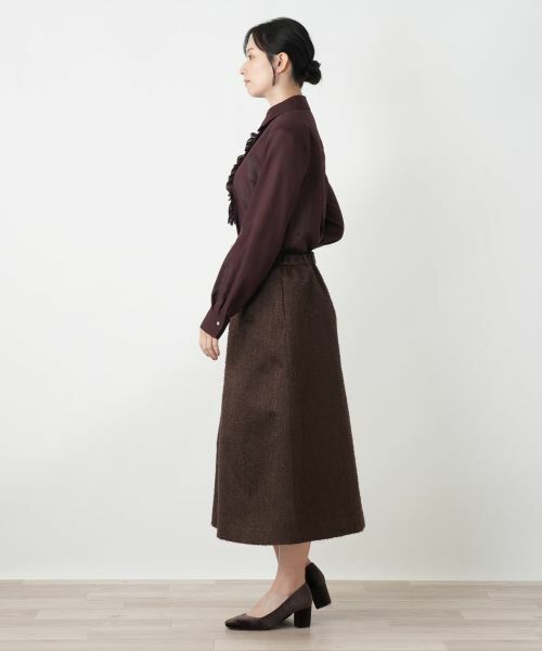 Leilian / レリアン シャツ・ブラウス | フリル比翼ブラウス | 詳細2