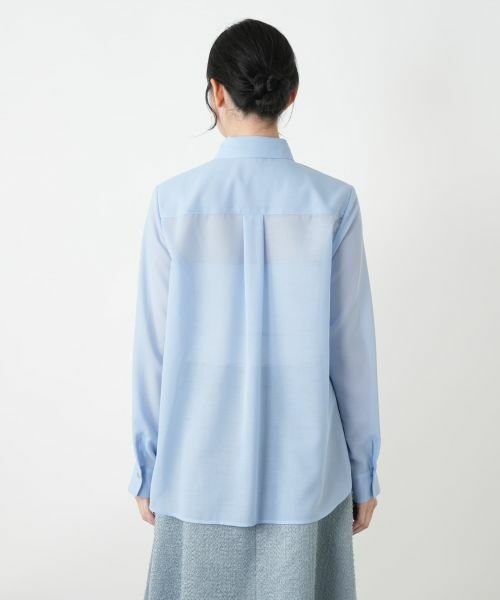 Leilian / レリアン シャツ・ブラウス | フリル比翼ブラウス | 詳細9