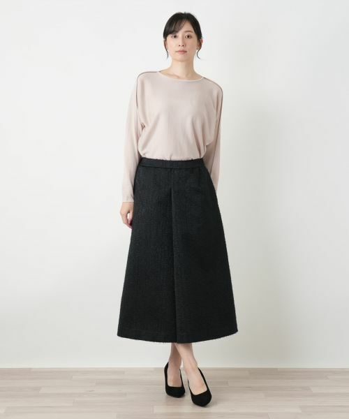 Leilian / レリアン ミニ・ひざ丈スカート | ミディ丈Aラインスカート | 詳細4