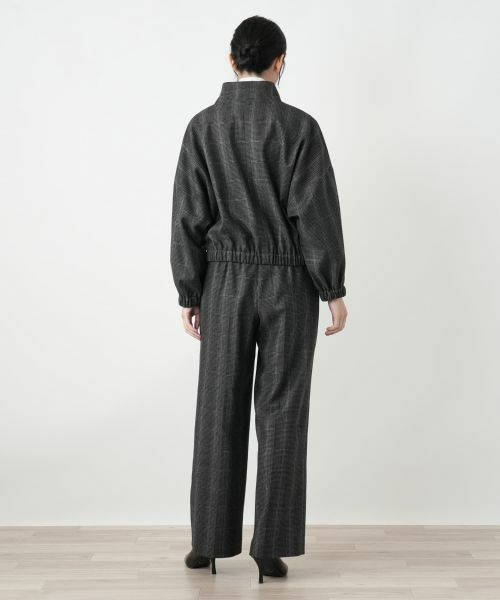 Leilian / レリアン その他パンツ | 千鳥格子柄ワイドパンツ | 詳細9