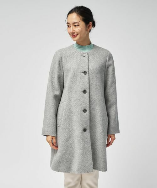 Leilian / レリアン その他アウター | カシミヤノーカラーコート【25年11月カタログ】 | 詳細16