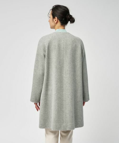 Leilian / レリアン その他アウター | カシミヤノーカラーコート【25年11月カタログ】 | 詳細18