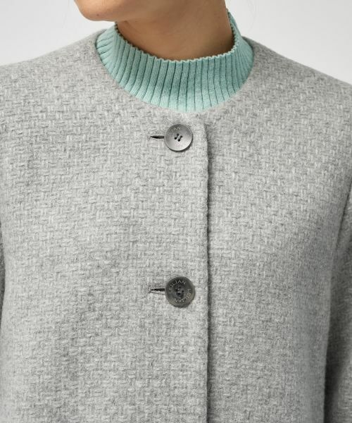 Leilian / レリアン その他アウター | カシミヤノーカラーコート【25年11月カタログ】 | 詳細19