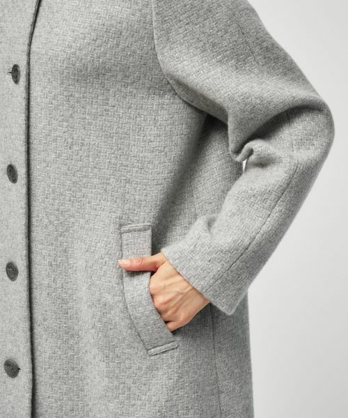 Leilian / レリアン その他アウター | カシミヤノーカラーコート【25年11月カタログ】 | 詳細21