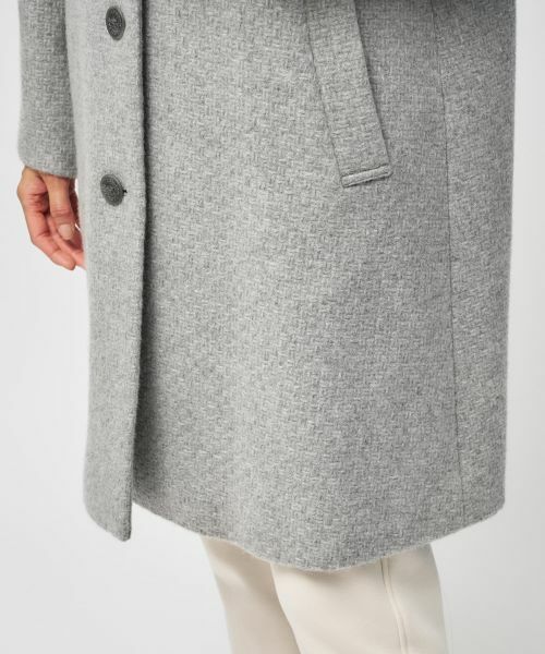 Leilian / レリアン その他アウター | カシミヤノーカラーコート【25年11月カタログ】 | 詳細22
