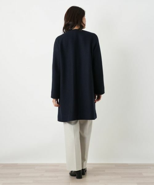 Leilian / レリアン その他アウター | カシミヤノーカラーコート【25年11月カタログ】 | 詳細29