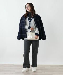 Leilian / レリアン その他アウター | ウィンドウペンショールカラーコート【25年11月カタログ】