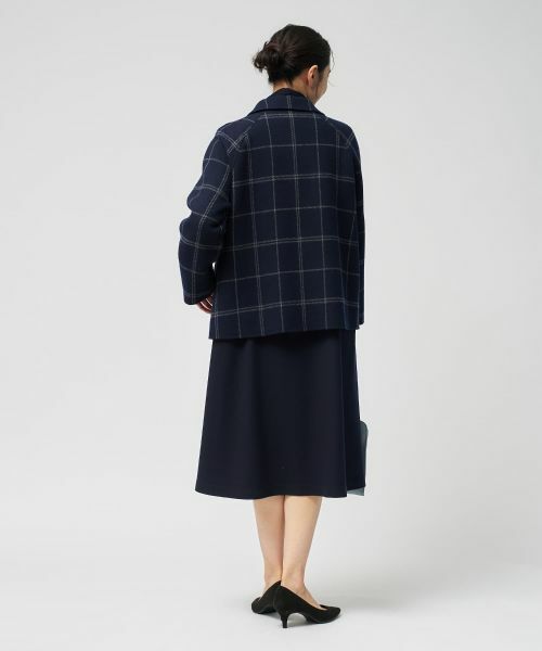 Leilian / レリアン その他アウター | ウィンドウペンショールカラーコート【25年11月カタログ】 | 詳細13