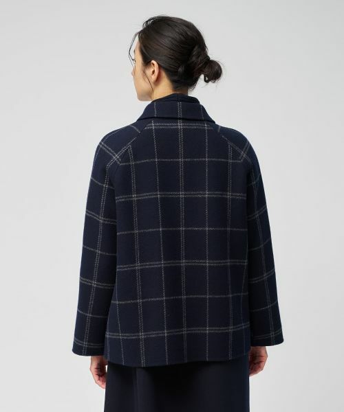 Leilian / レリアン その他アウター | ウィンドウペンショールカラーコート【25年11月カタログ】 | 詳細19