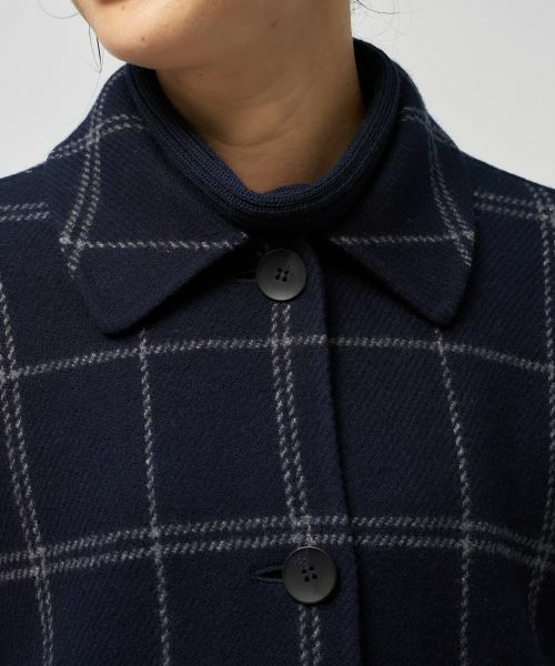 Leilian / レリアン その他アウター | ウィンドウペンショールカラーコート【25年11月カタログ】 | 詳細20