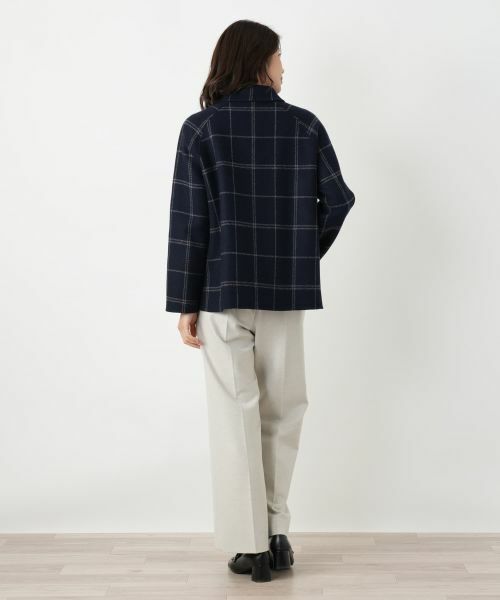 Leilian / レリアン その他アウター | ウィンドウペンショールカラーコート【25年11月カタログ】 | 詳細29