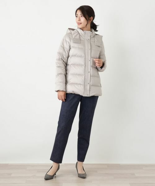 Leilian / レリアン その他アウター | フーデッドダウンコート【Leilian WHITE LABEL】 | 詳細7