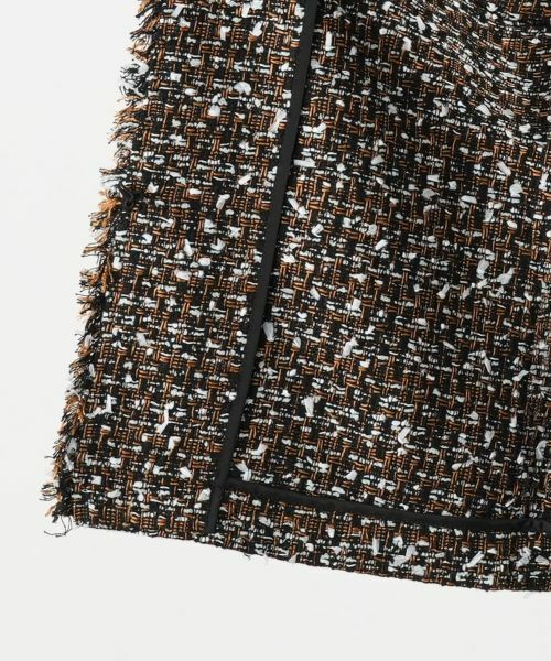 Leilian / レリアン テーラードジャケット | ツイードノーカラージャケット | 詳細12