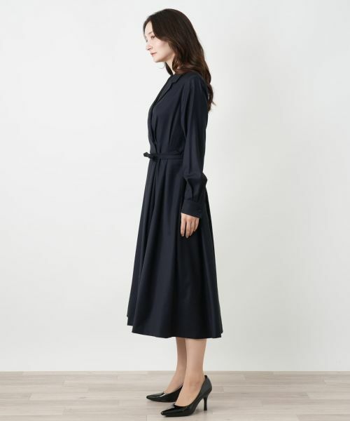 Leilian / レリアン ドレス | ラペルドフレアワンピース | 詳細2