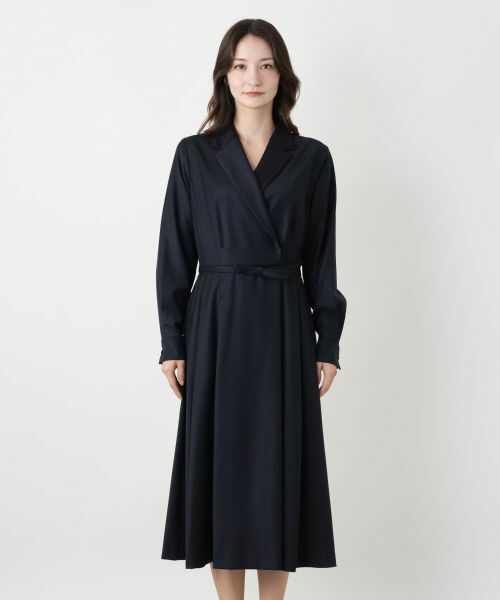 Leilian / レリアン ドレス | ラペルドフレアワンピース | 詳細5