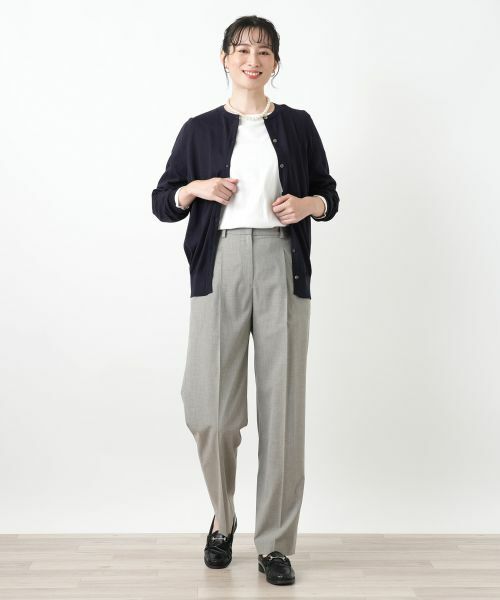 Leilian / レリアン カーディガン・ボレロ | クルーネックカーディガン | 詳細3