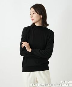 Leilian / レリアン ニット・セーター | アメリカンシーアイランドコットンハイネックニット【25年10月カタログ】