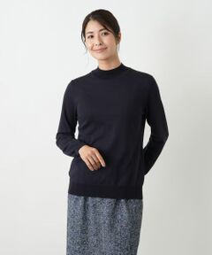 Leilian / レリアン ニット・セーター | アメリカンシーアイランドコットンハイネックニット【25年10月カタログ】