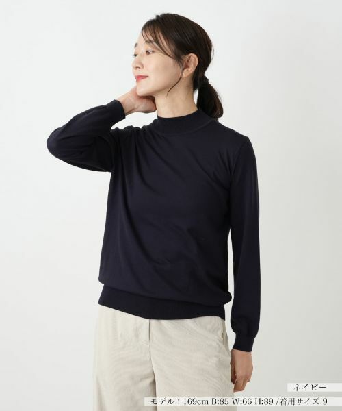 Leilian / レリアン ニット・セーター | アメリカンシーアイランドコットンハイネックニット【25年10月カタログ】 | 詳細10