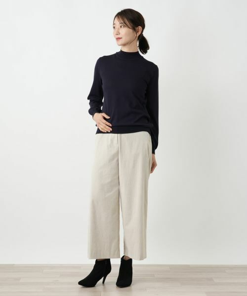 Leilian / レリアン ニット・セーター | アメリカンシーアイランドコットンハイネックニット【25年10月カタログ】 | 詳細11