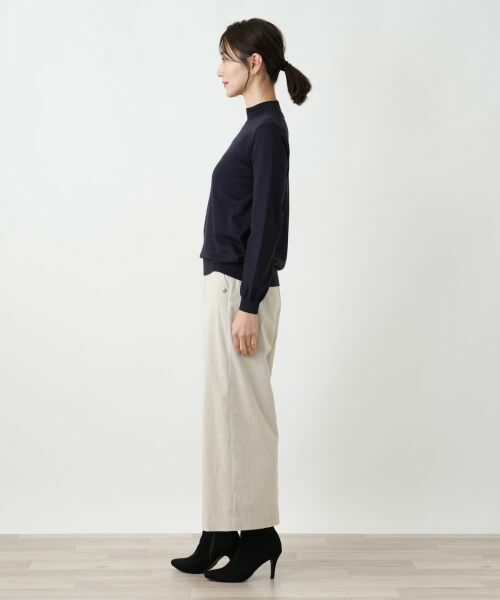 Leilian / レリアン ニット・セーター | アメリカンシーアイランドコットンハイネックニット【25年10月カタログ】 | 詳細12