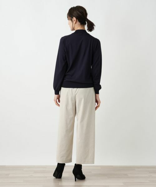 Leilian / レリアン ニット・セーター | アメリカンシーアイランドコットンハイネックニット【25年10月カタログ】 | 詳細13