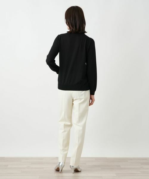 Leilian / レリアン ニット・セーター | アメリカンシーアイランドコットンハイネックニット【25年10月カタログ】 | 詳細16