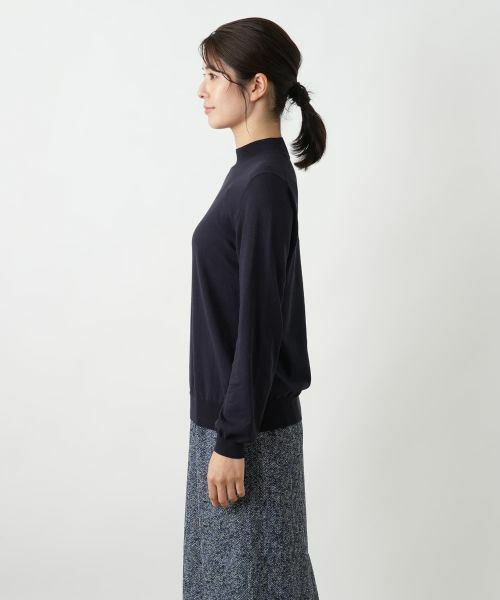 Leilian / レリアン ニット・セーター | アメリカンシーアイランドコットンハイネックニット【25年10月カタログ】 | 詳細2