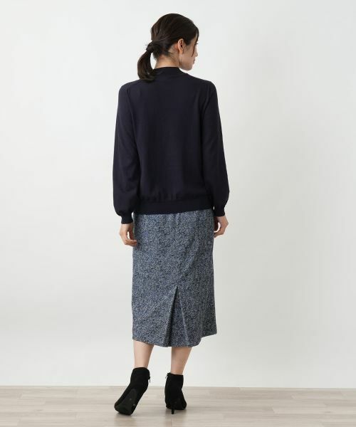 Leilian / レリアン ニット・セーター | アメリカンシーアイランドコットンハイネックニット【25年10月カタログ】 | 詳細6