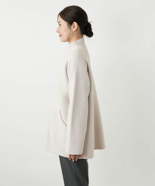 Leilian / レリアン テーラードジャケット | ヘリンボーンニットジャケット【25年10月カタログ】 | 詳細23