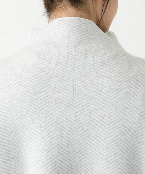 Leilian / レリアン テーラードジャケット | ヘリンボーンニットジャケット【25年10月カタログ】 | 詳細9